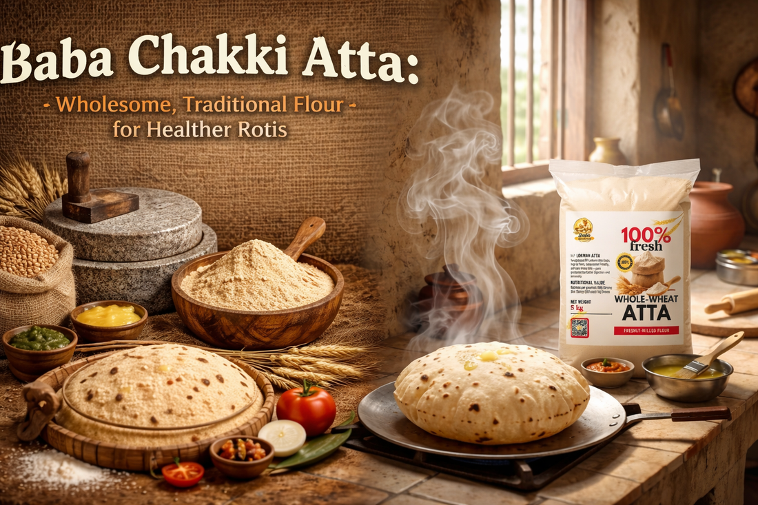Baba Chakki Atta: Wholesome, Traditional Flour for Healthier Rotis