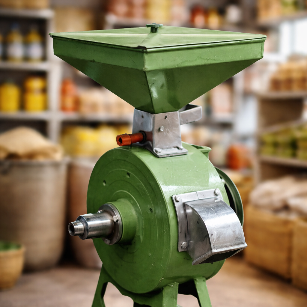Milled Machine  in green colour 
